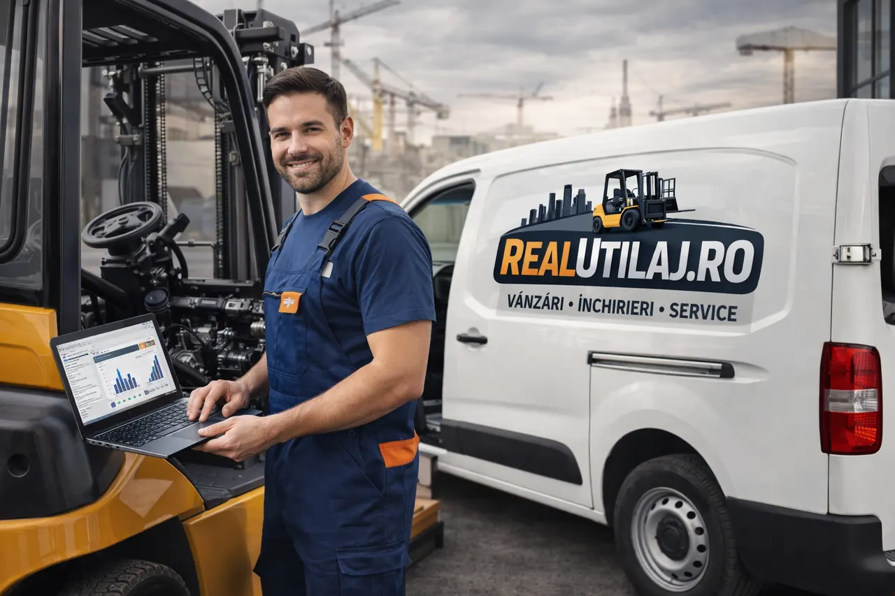 Service mobil pentru mărci cunoscute de utilaje